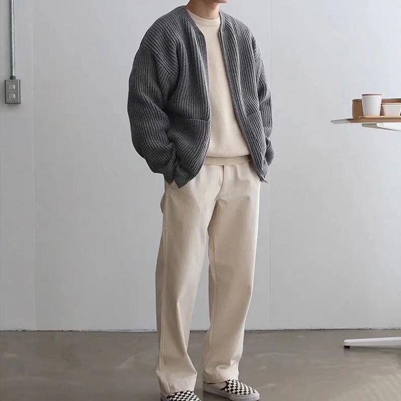 Ronan – Herren-Strickjacke mit Muster