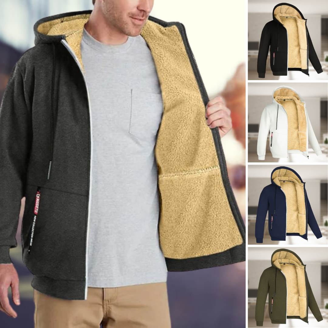 Andrew – Winterjacke mit Kapuze aus Fleece