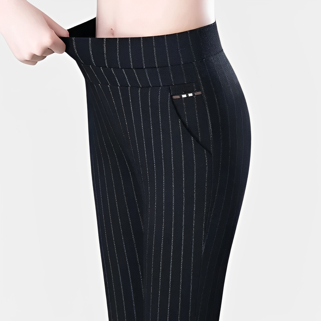 Dianne - Elastische Hose mit hoher Taille für Frauen