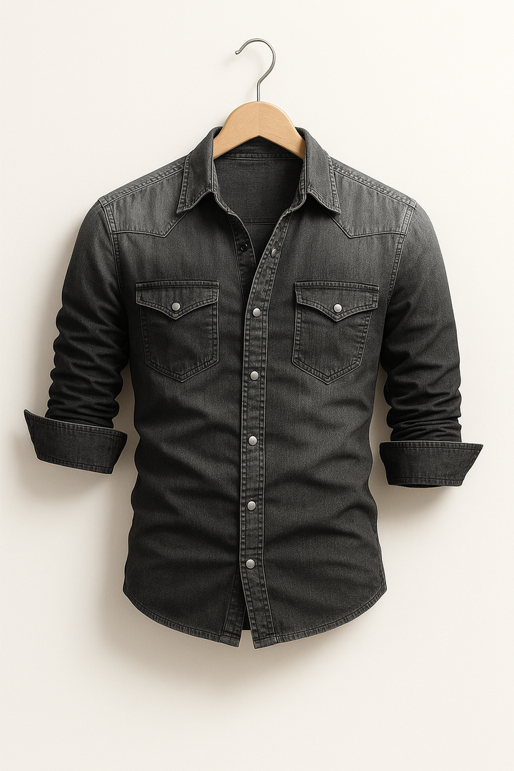 Maxime - Legeres Jeanshemd für Männer