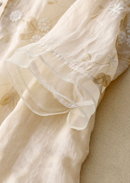 Elaine – Vielseitige Bestickte Bluse