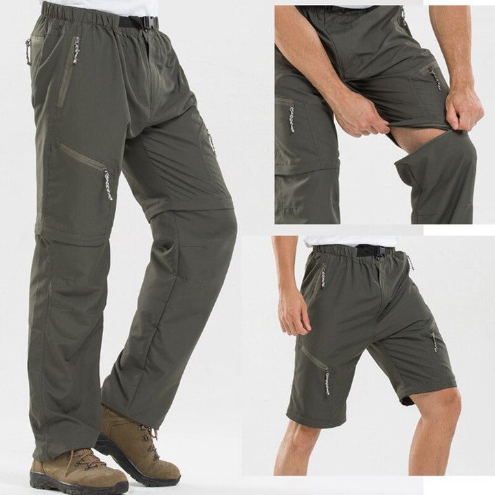 Cristoffe - Komfortable Outdoor-Hose mit abnehmbaren Beinen für Herren