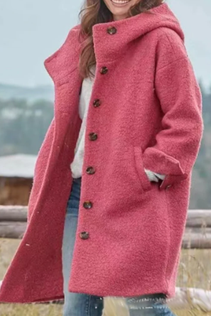 Cristy - Mantel aus Wollmischung Chic Klassisch