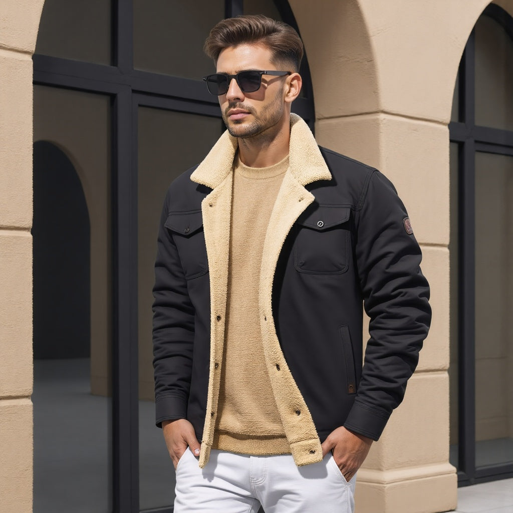Chris - Klassische Flugjacke für Männer