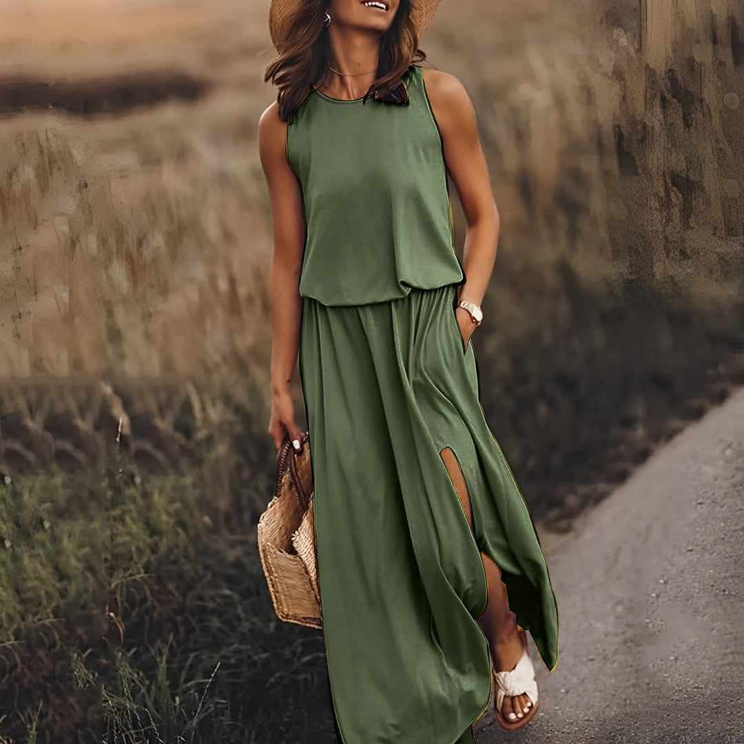 Calla – Langes Fließendes und Zeitloses Kleid