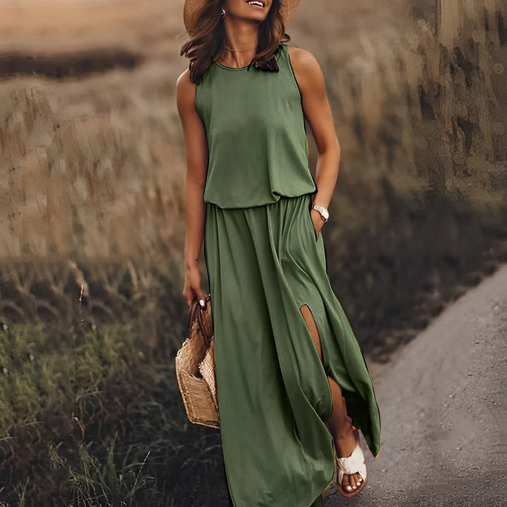 Calla – Langes Fließendes und Zeitloses Kleid