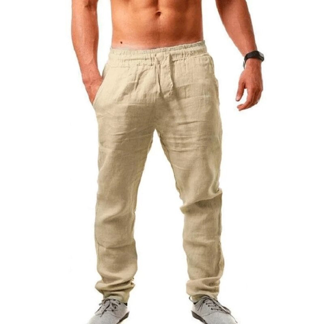 Beckendorf - Luftige Herren-Leinenhose