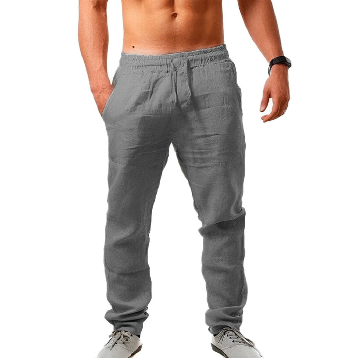 Chandler - Casula leichte Sommerhose aus Leinen für Männer
