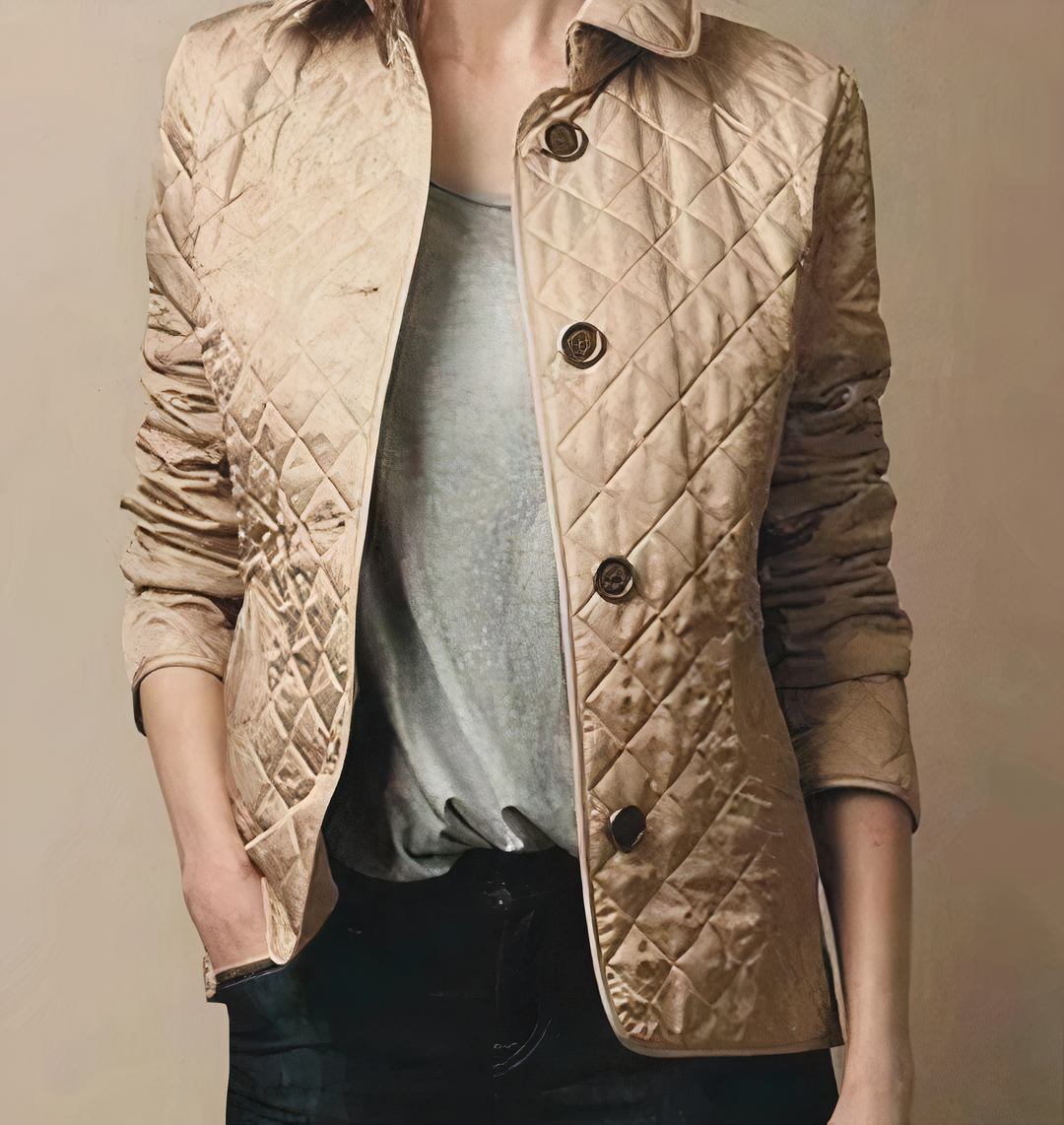 Evelyn – Damenjacke aus Seide und Baumwolle