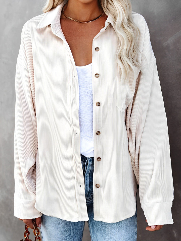 Filena - Kord Knopf-Jacke