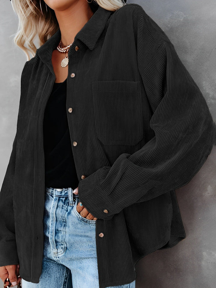 Filena - Kord Knopf-Jacke