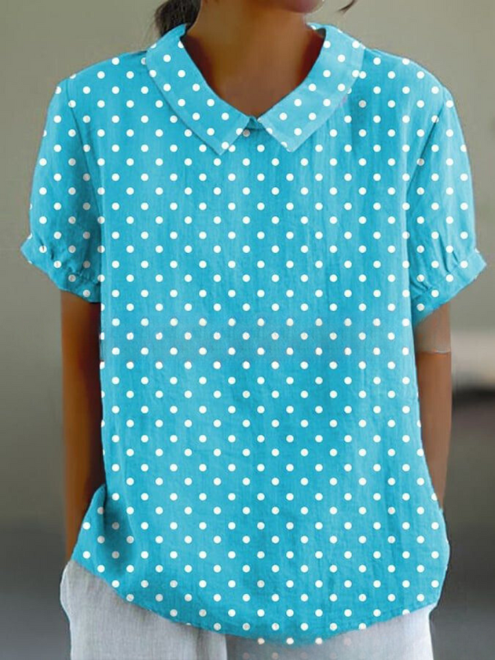 Shelby - Vintage Blumenhemd für Frauen Casual