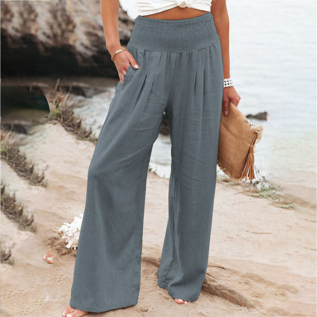 Reina – Sommerhose mit tropischem Flair
