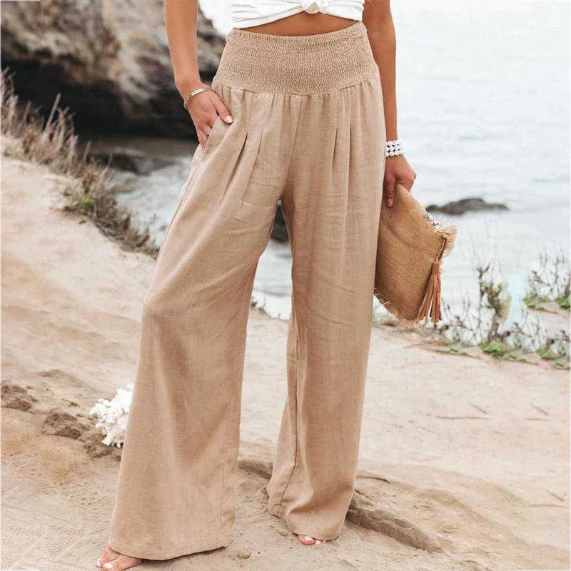 Reina – Sommerhose mit tropischem Flair