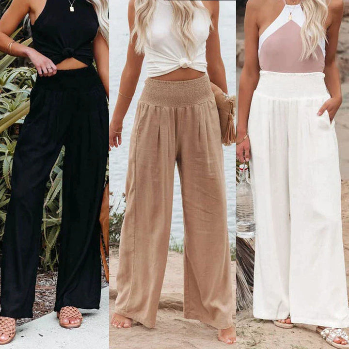 Reina – Sommerhose mit tropischem Flair