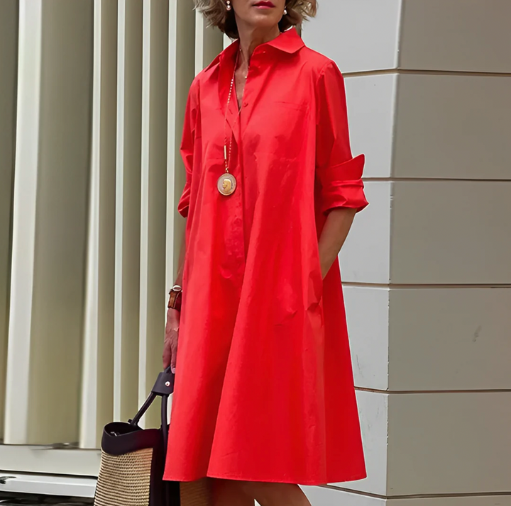 Celina – Midi-Kleid mit mühelosem Charme
