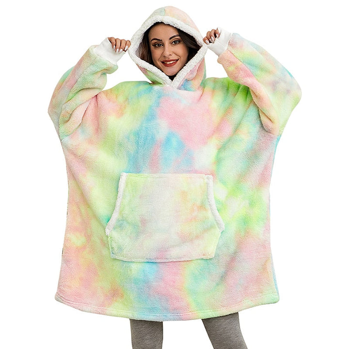 Malia - Kuschelige Hoodie-Decke