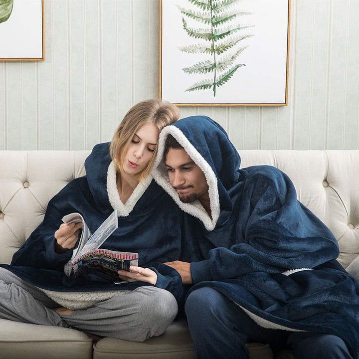 Malia - Kuschelige Hoodie-Decke