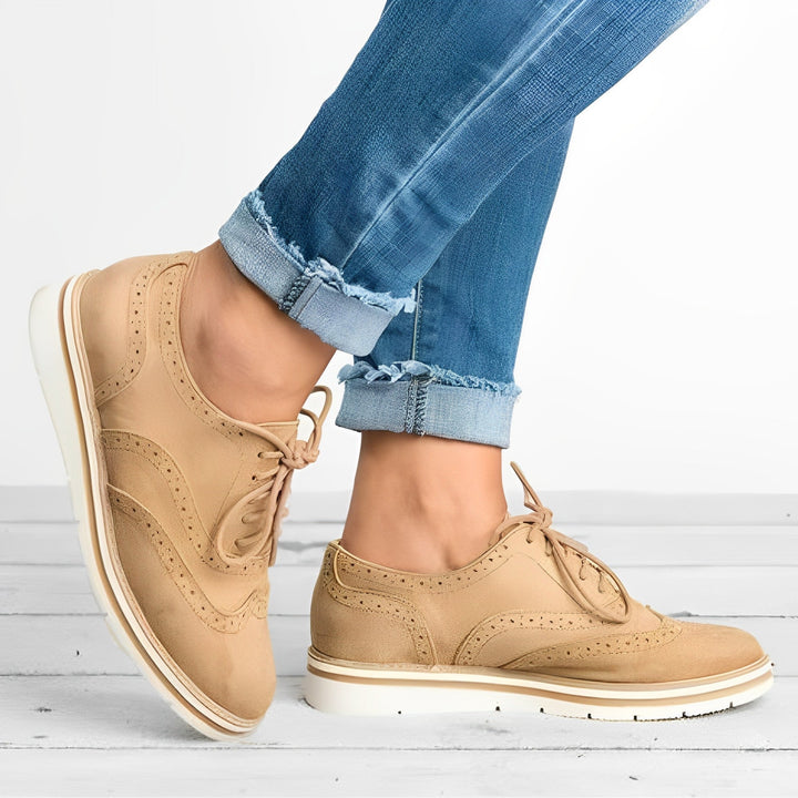 Sloane - Oxford-Schnürschuhe mit Ausschnitt