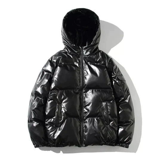 Caspia - Winddichte Metallic-Winterjacke