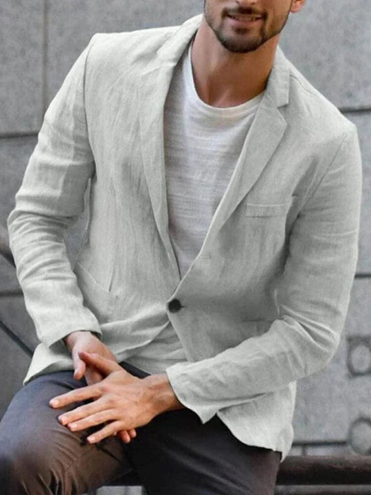 Mario - Der Moderne Leinen-Blazer