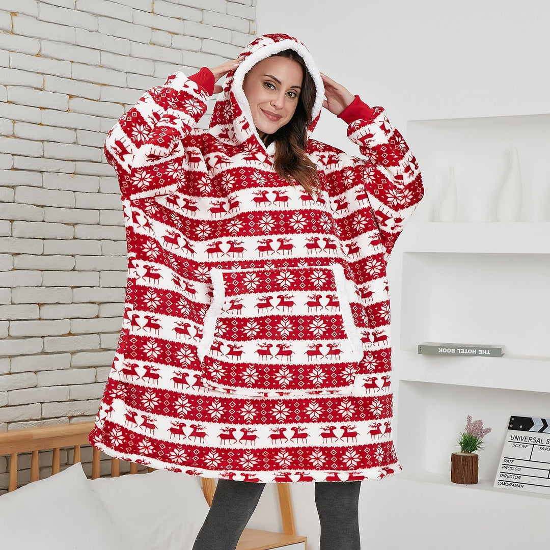 Malia - Kuschelige Hoodie-Decke