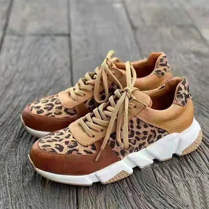 Harly - Moderne Sneaker mit Leopardenmuster