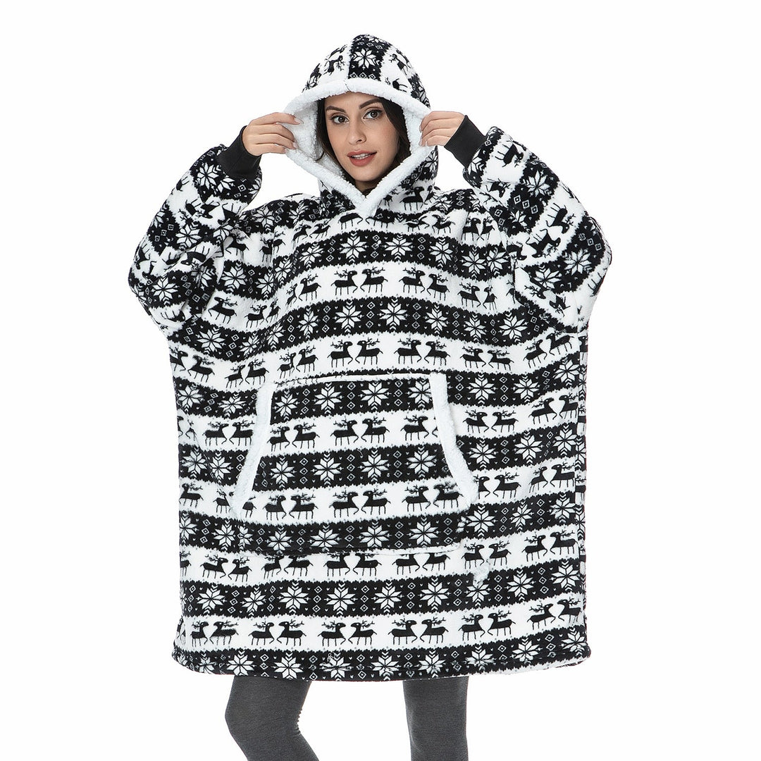 Malia - Kuschelige Hoodie-Decke