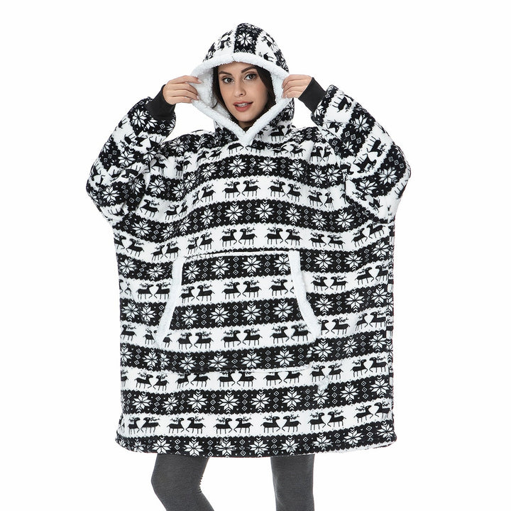 Malia - Kuschelige Hoodie-Decke