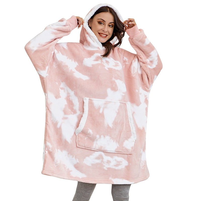 Malia - Kuschelige Hoodie-Decke