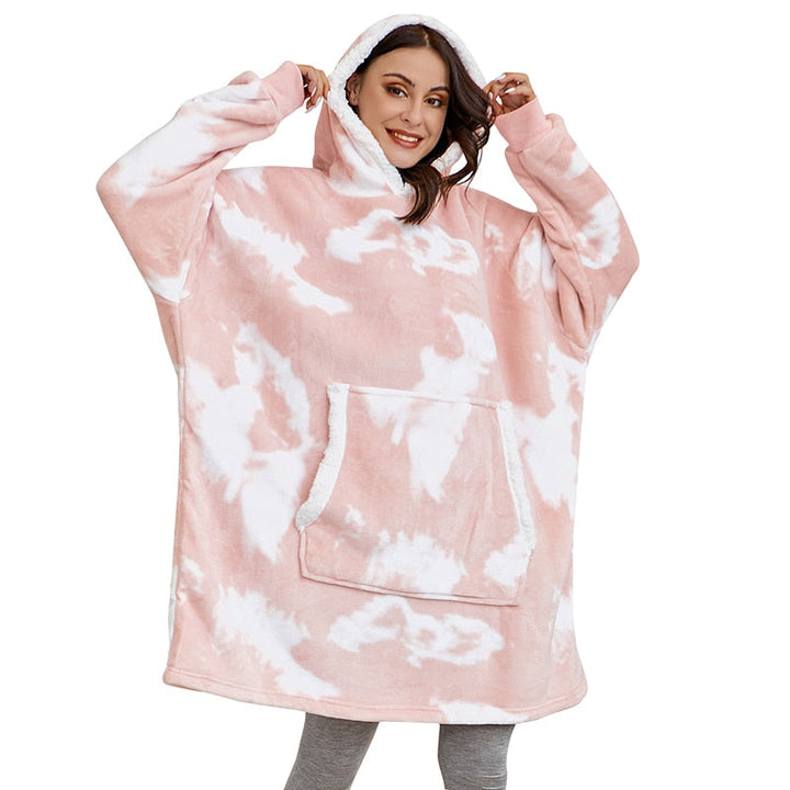 Malia - Kuschelige Hoodie-Decke
