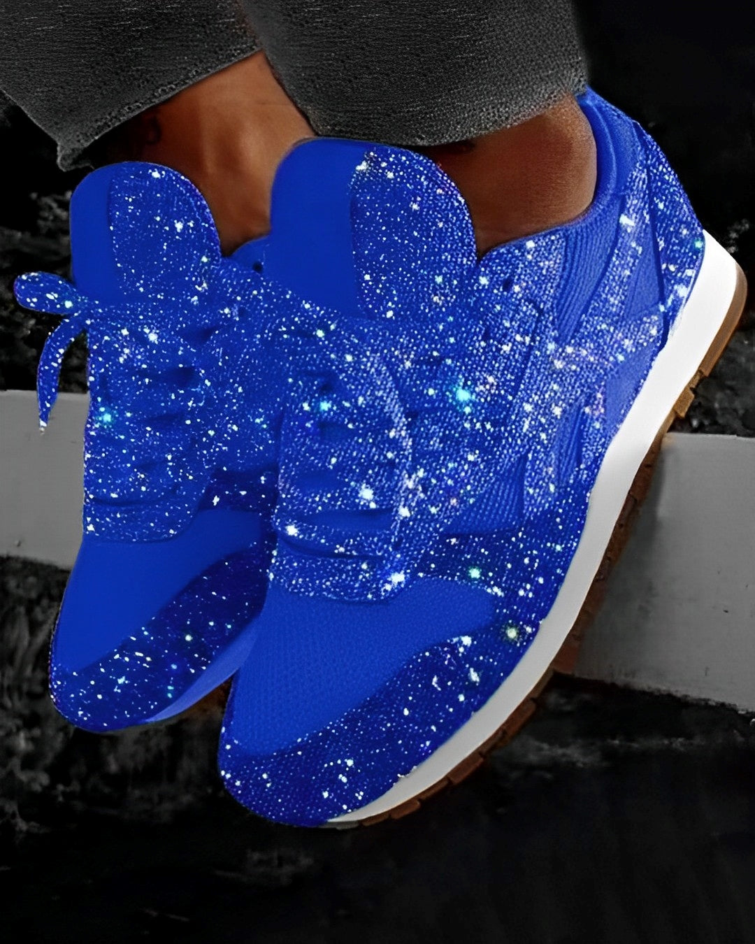 Ross - Glitzernde Muffin-Turnschuhe