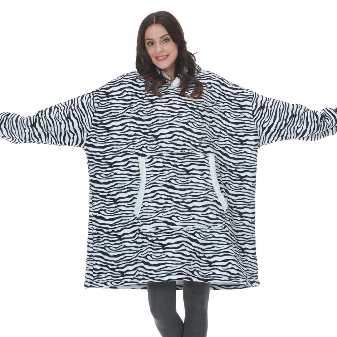 Malia - Kuschelige Hoodie-Decke