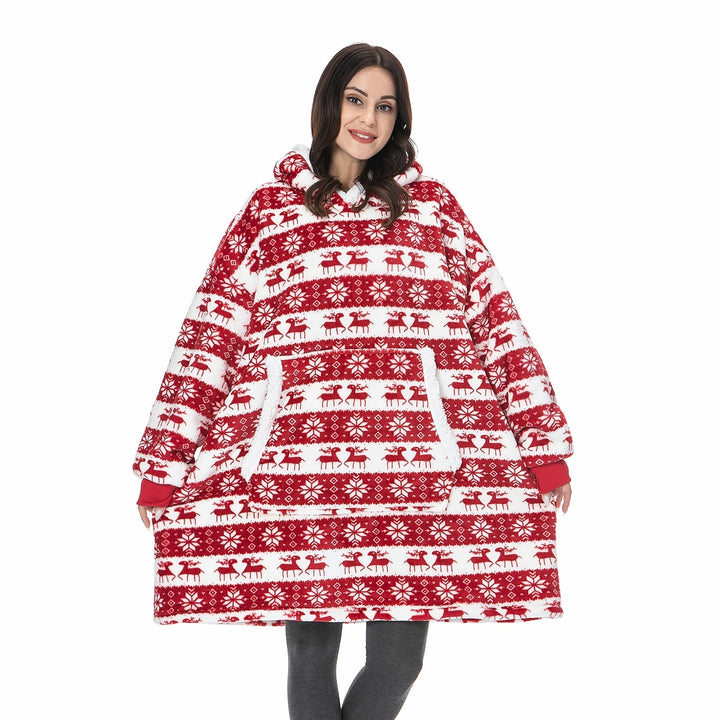 Malia - Kuschelige Hoodie-Decke