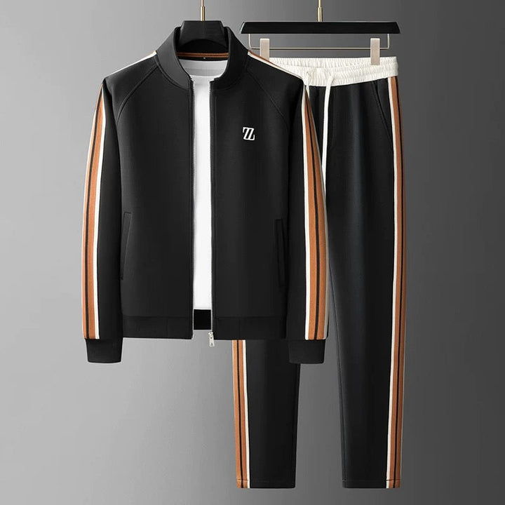 Dylan - Luxus-Fit Sweatshirt-Set mit Reißverschluss
