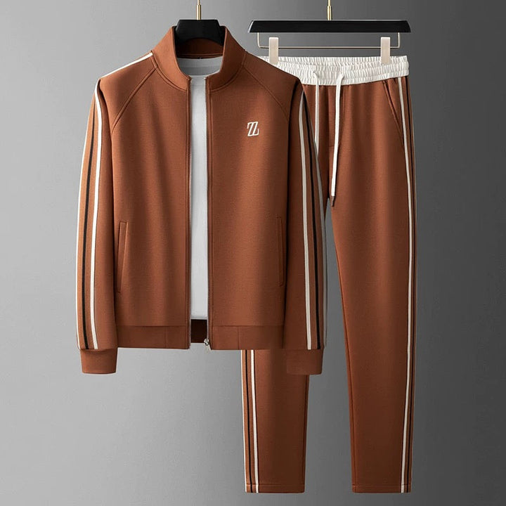 Dylan - Luxus-Fit Sweatshirt-Set mit Reißverschluss