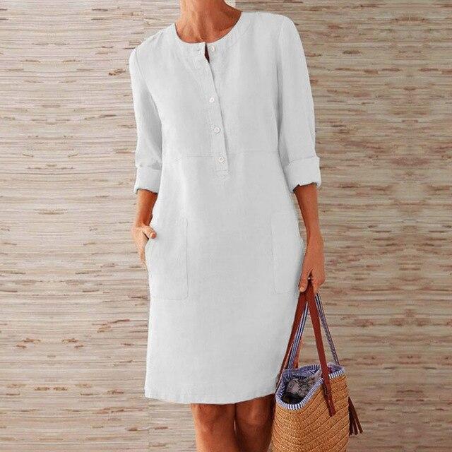 Gwen - Elegantes und Bequemes Sommerkleid