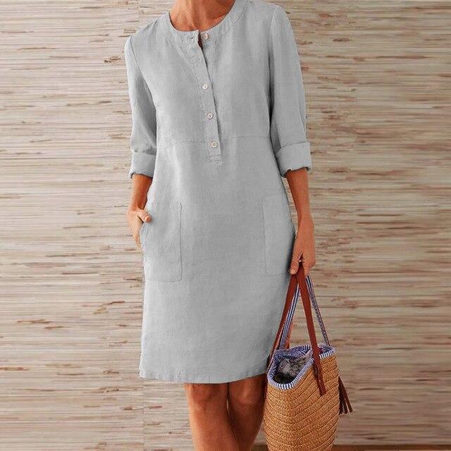 Gwen - Elegantes und Bequemes Sommerkleid