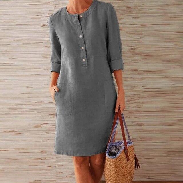 Gwen - Elegantes und Bequemes Sommerkleid