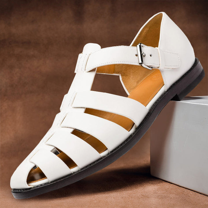 Sofronio - Klassische Leder-Sandalen