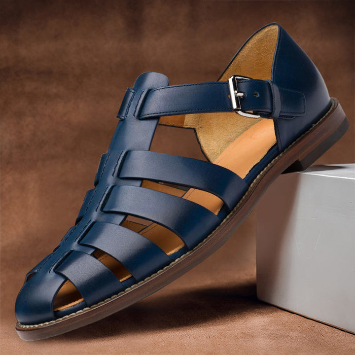Sofronio - Klassische Leder-Sandalen