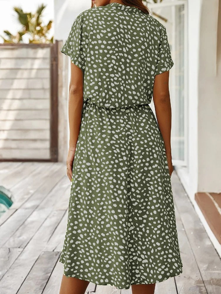 Vexana - Luftiges Sommerkleid für Damen mit Muster Elegant