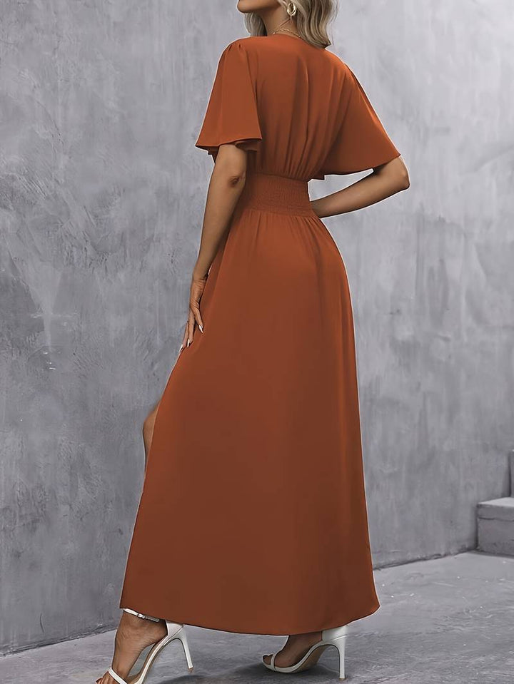 Jayela - Kleid mit auffälligen Rüschen und Falten