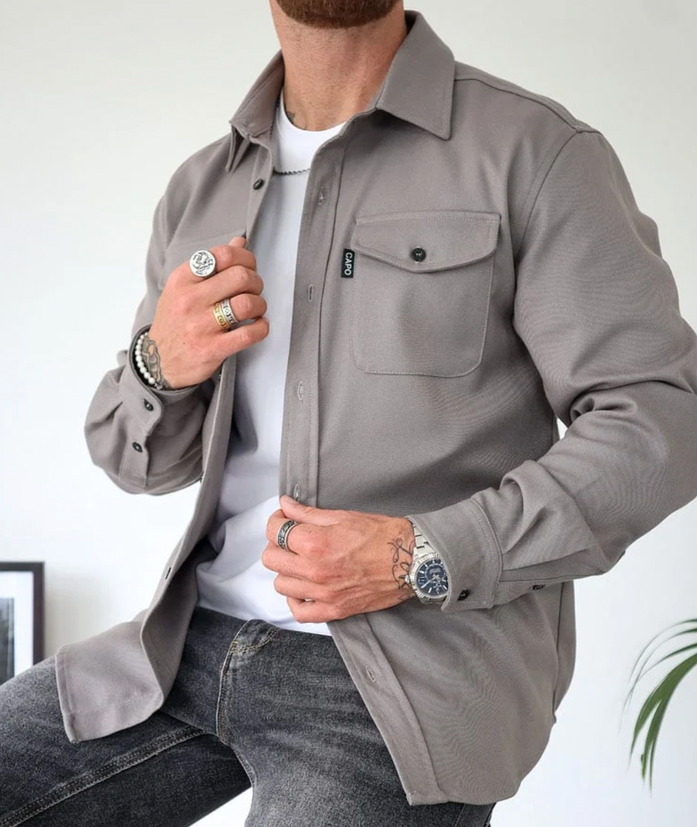 Kyle - Essentielle Hemdjacke