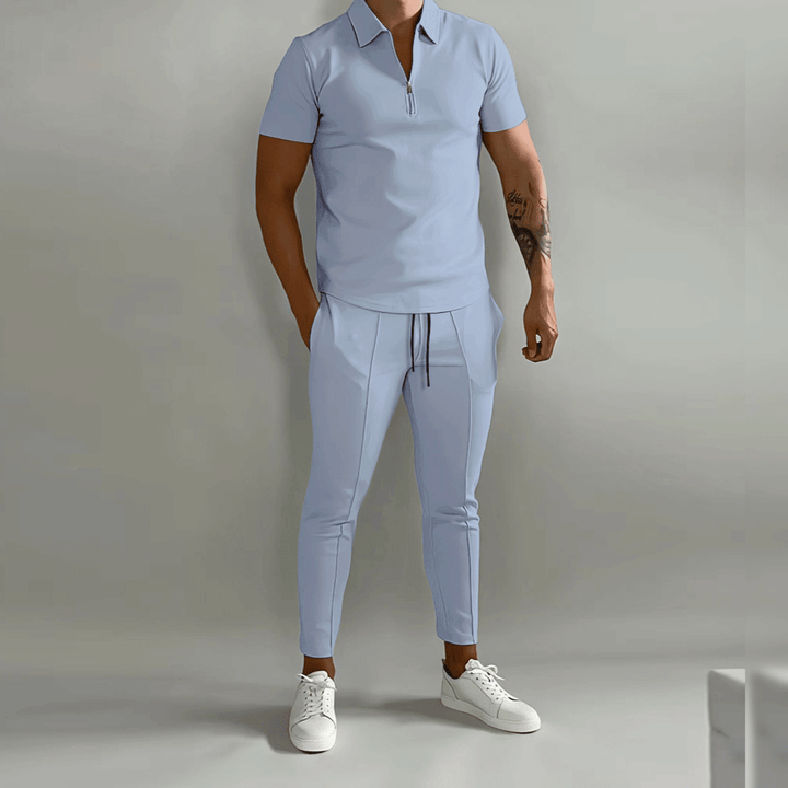 Cyril - Elegantes Polo-Sweatshirt-Set für Herren