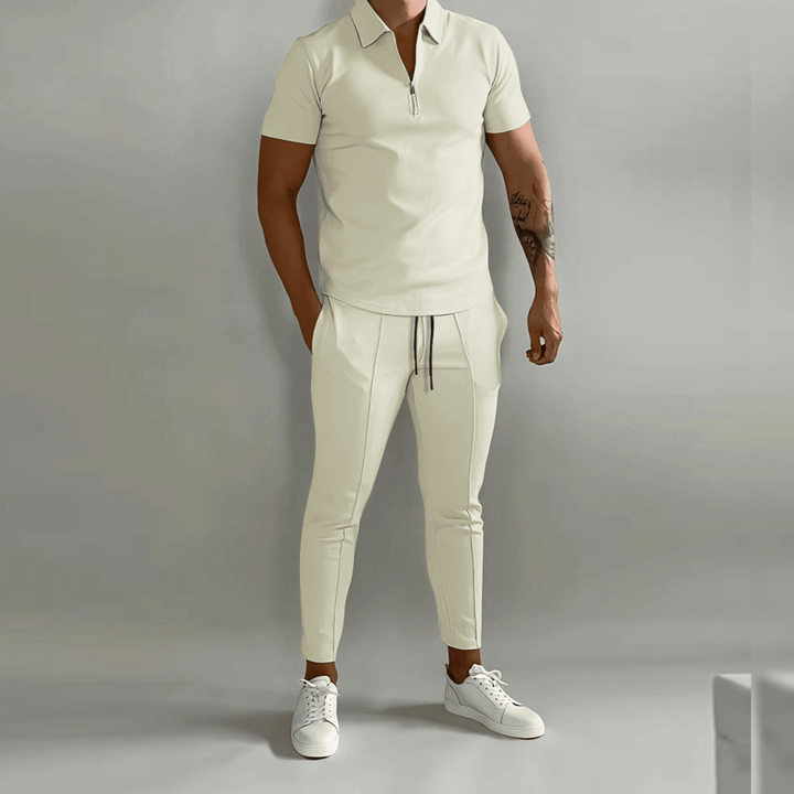 Cyril - Elegantes Polo-Sweatshirt-Set für Herren