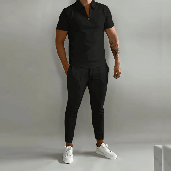 Cyril - Elegantes Polo-Sweatshirt-Set für Herren