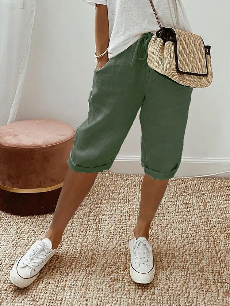 Elise - Trendige Damen-Seilshorts Sommer