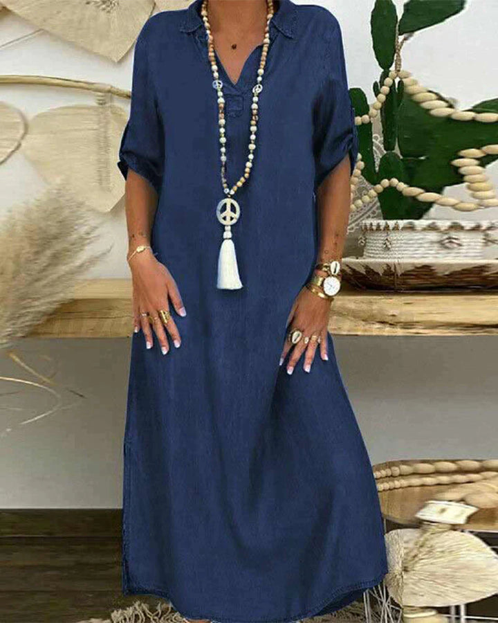 Lauren - Maxi Sommerkleid Stilvoll und Frisch