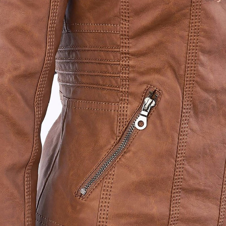 Reyna - Strapazierfähige Damen-Lederjacke